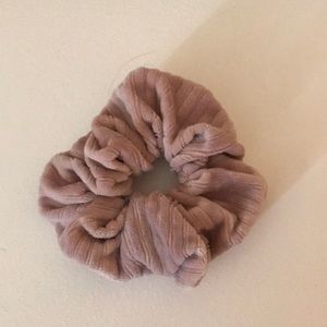 large pink schrunchie